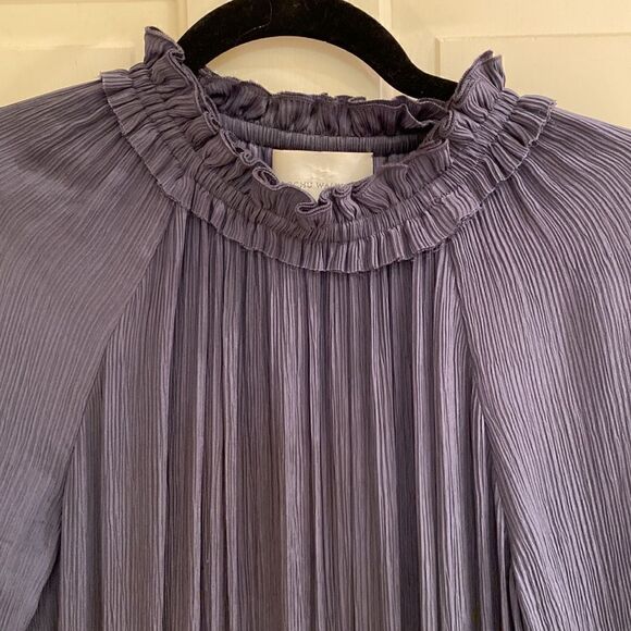 Brochu Walker Silk Pleated Dress size small - Picture 3 of 5